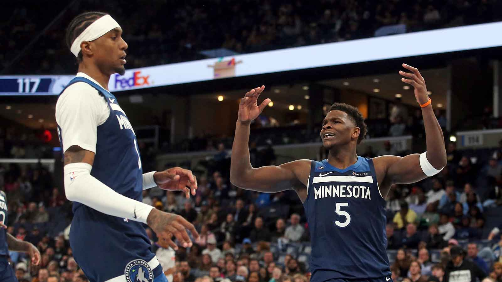 Timberwolves’ Jaden McDaniels has No. 1 fan in Anthony Edwards