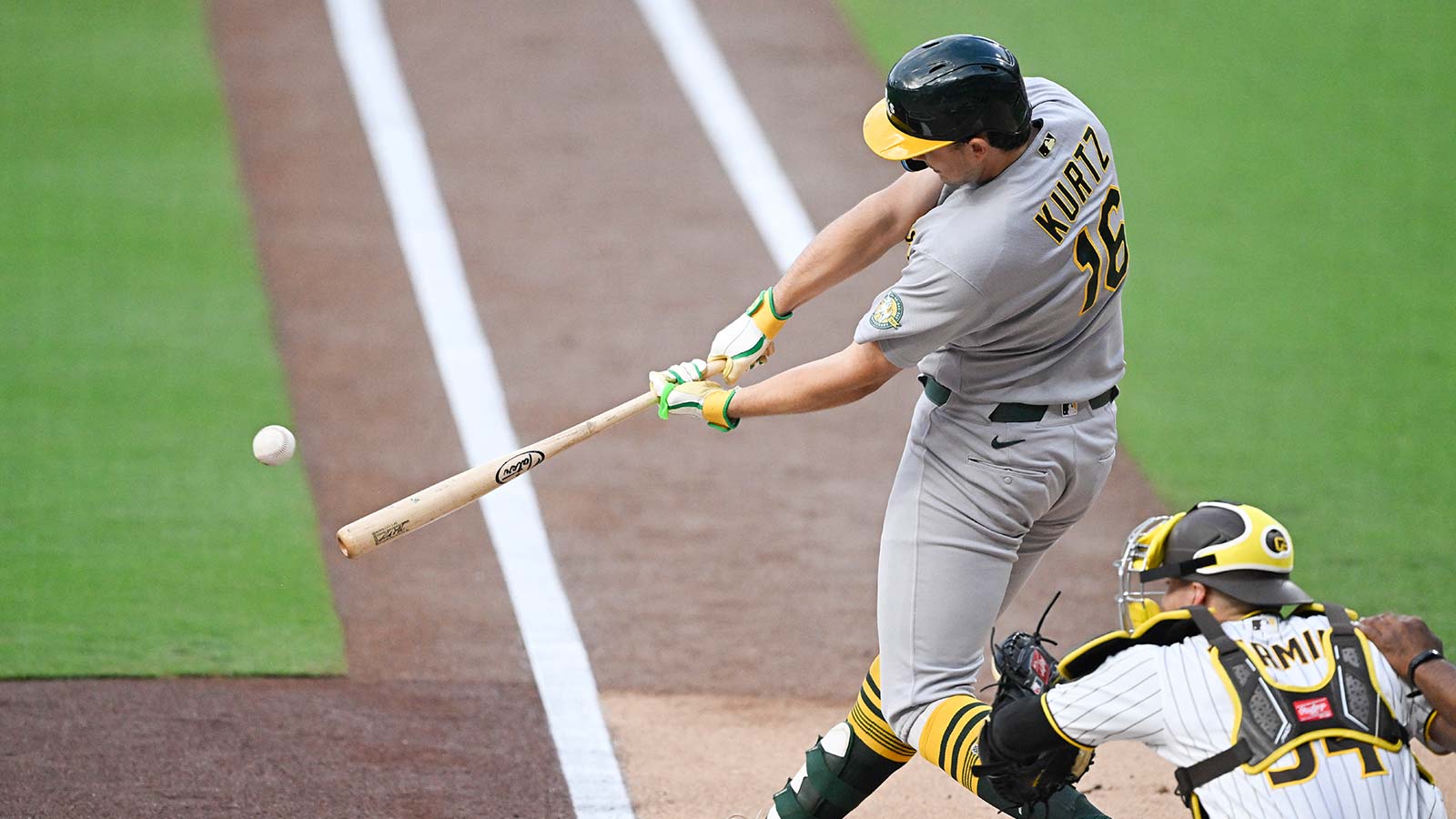 Nick Kurtz passes Rickey Henderson in Athletics history vs. Padres