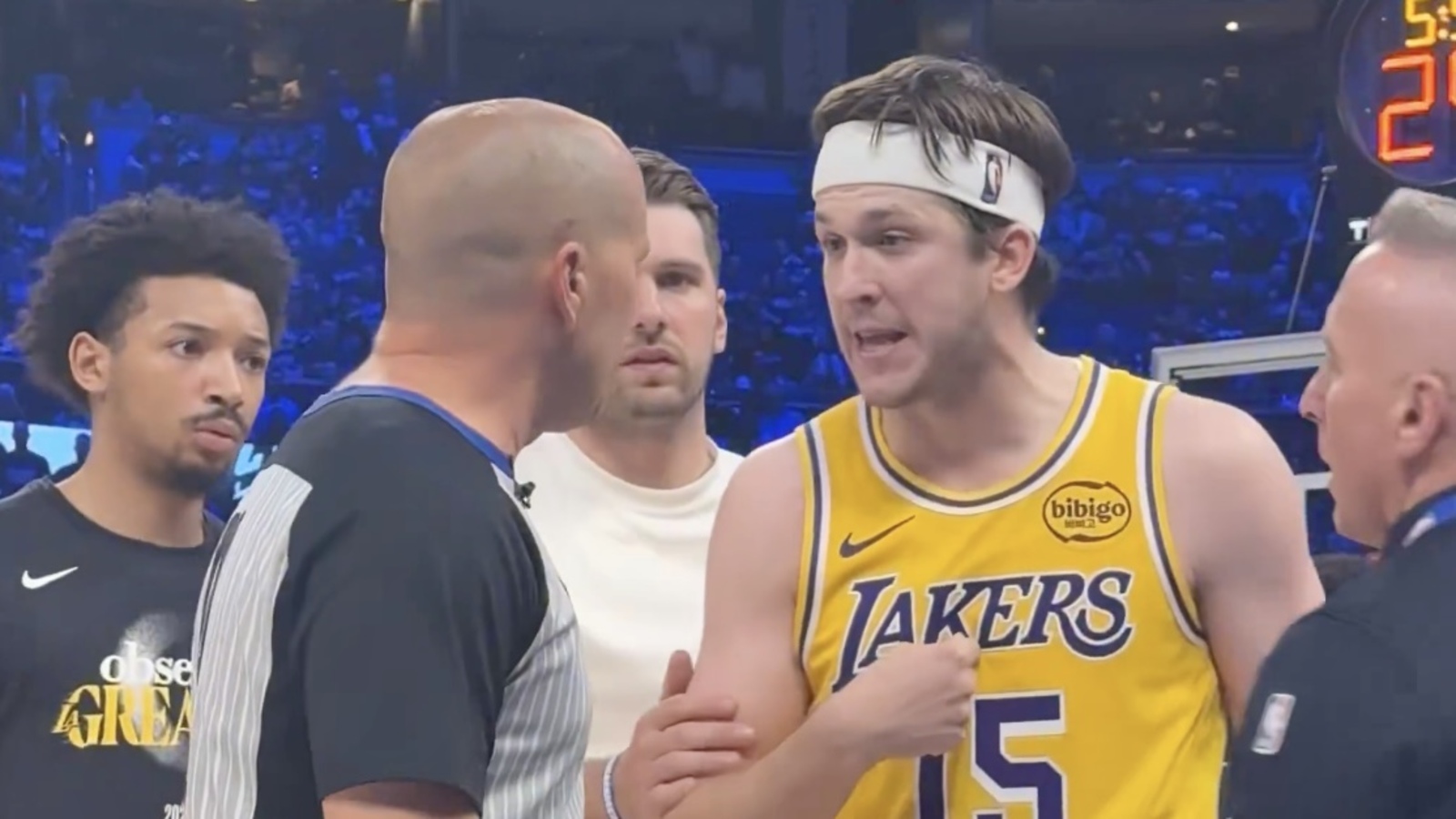 Leaked Austin Reaves video shows NSFW words hurled at referee