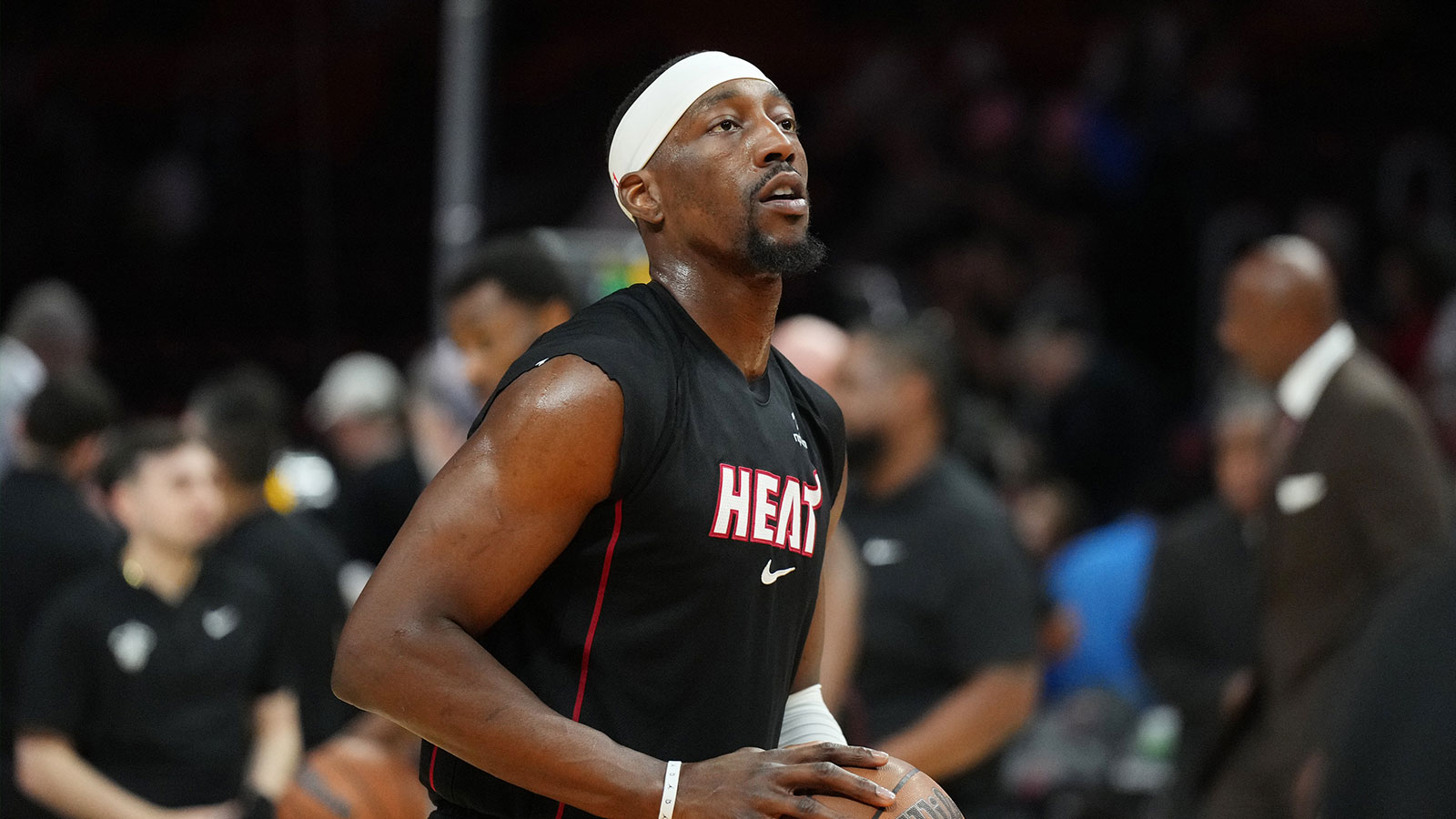 Heat’s Bam Adebayo shows support for girlfriend A’ja Wilson, Aces
