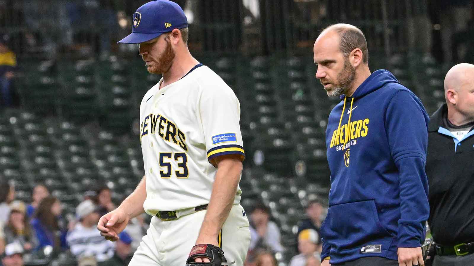 Why Brewers’ Brandon Woodruff opted to push back return amid injury