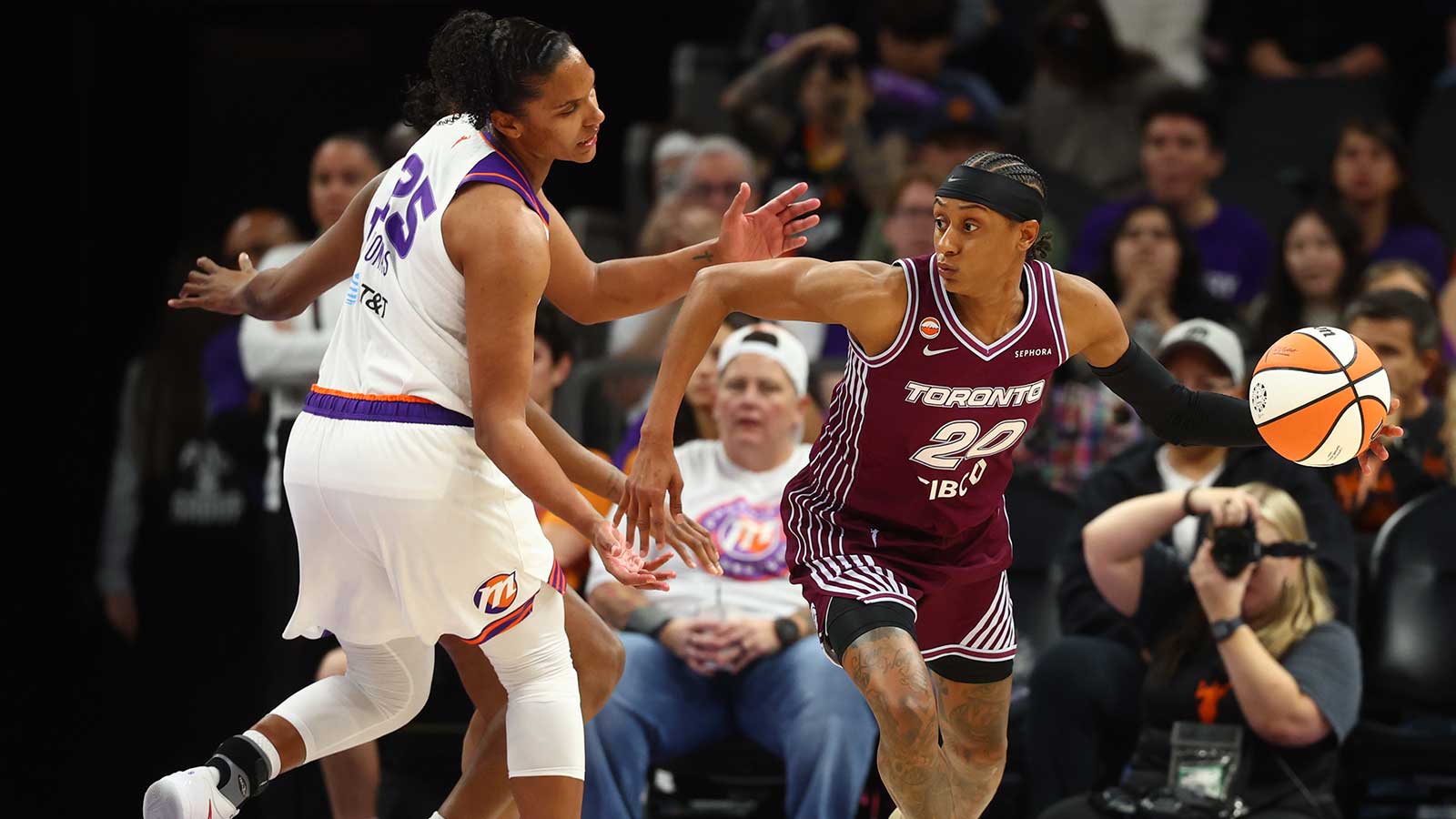 Tempo’s Brittney Sykes, Marina Mabrey make WNBA history in win over Mercury