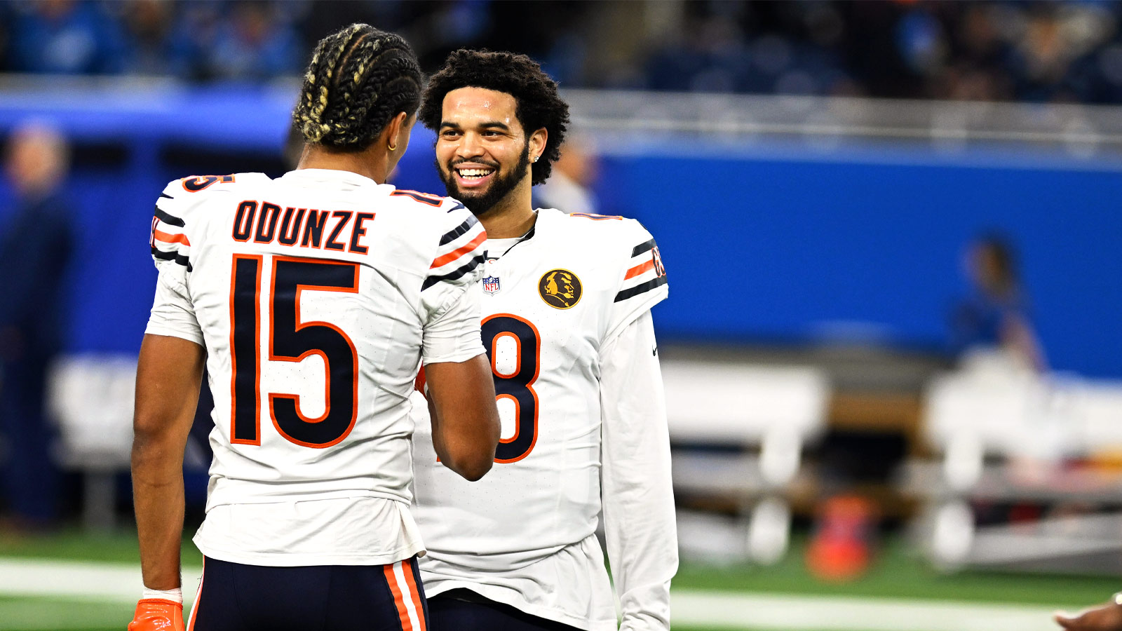 Bears star Caleb Williams’ slo-mo dime to Rome Odunze has fans ready for Super Bowl run