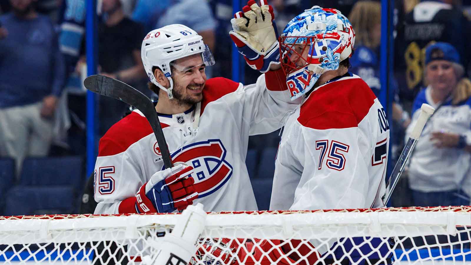 Canadiens news: Jakub Dobes, Alex Newhook lead Habs to massive Game 2 win