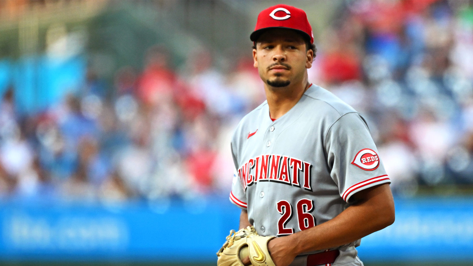 Reds’ Chase Burns getting hit ‘in the meat’ had Terry Francona wincing hard