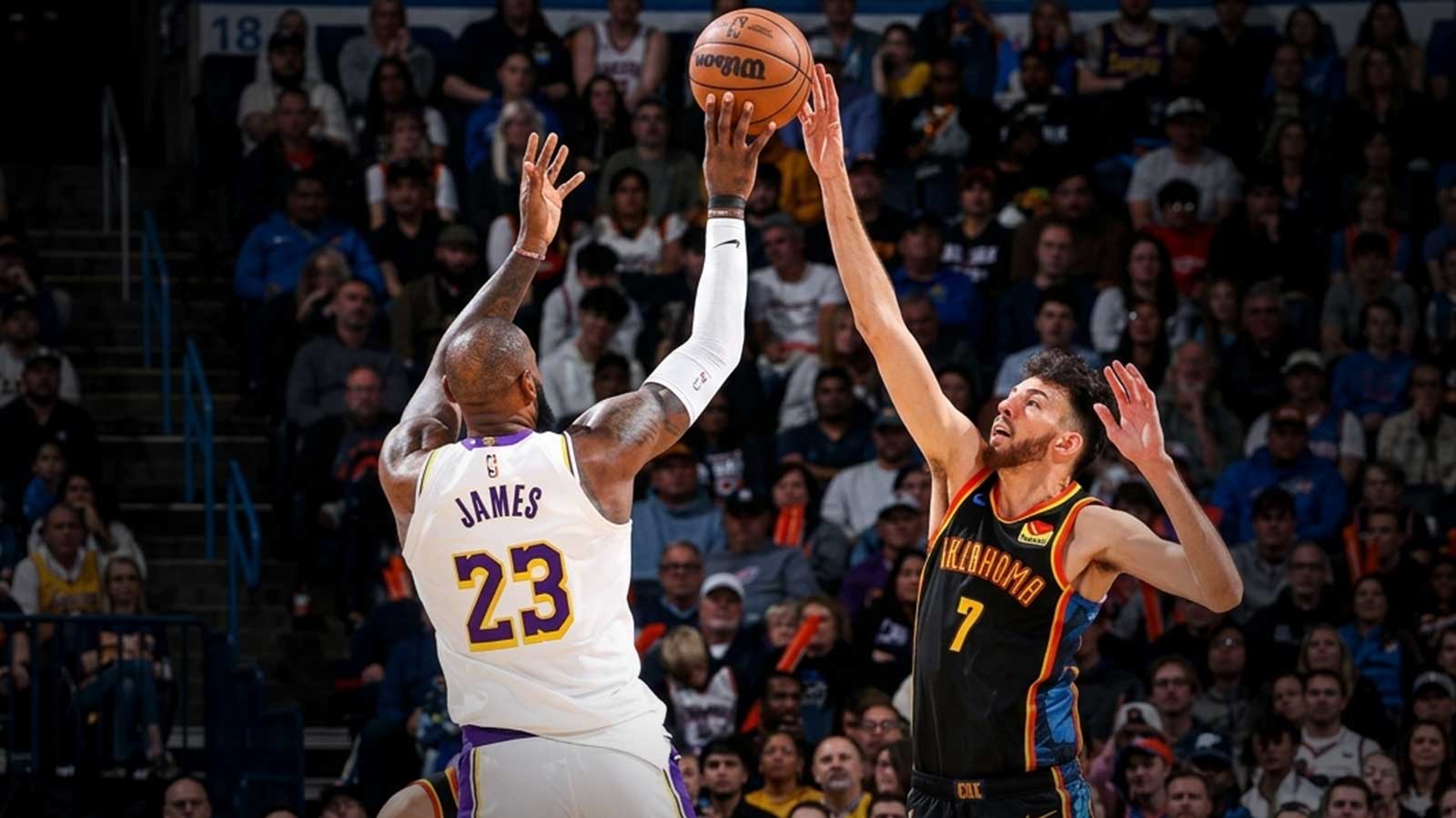 Thunder’s Chet Holmgren stuns Lakers with wild Russell Westbrook stat line