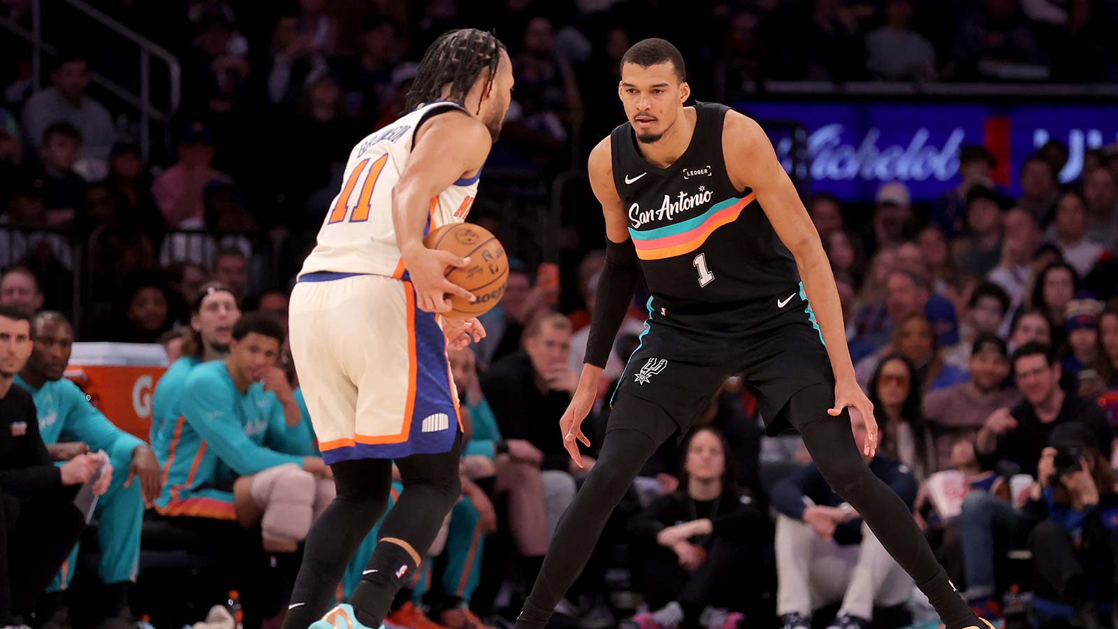 Court designs for Knicks-Spurs 2026 NBA Finals will catch fans’ attention