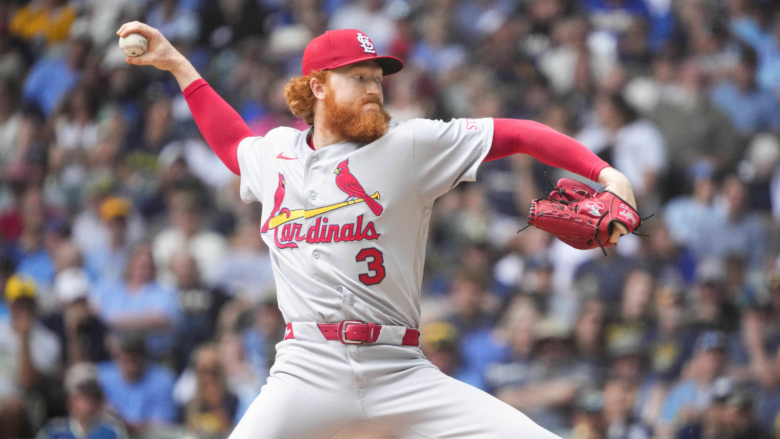 Cardinals’ Dustin May loses no-hitter after questionable play by outfielder