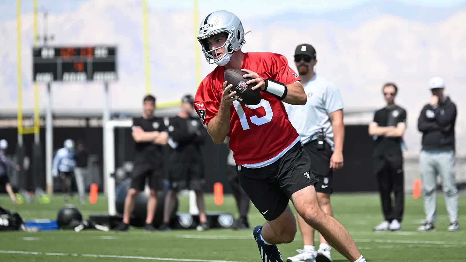 Raiders HC Klint Kubiak’s 2-word Fernando Mendoza truth bomb will fire up fans