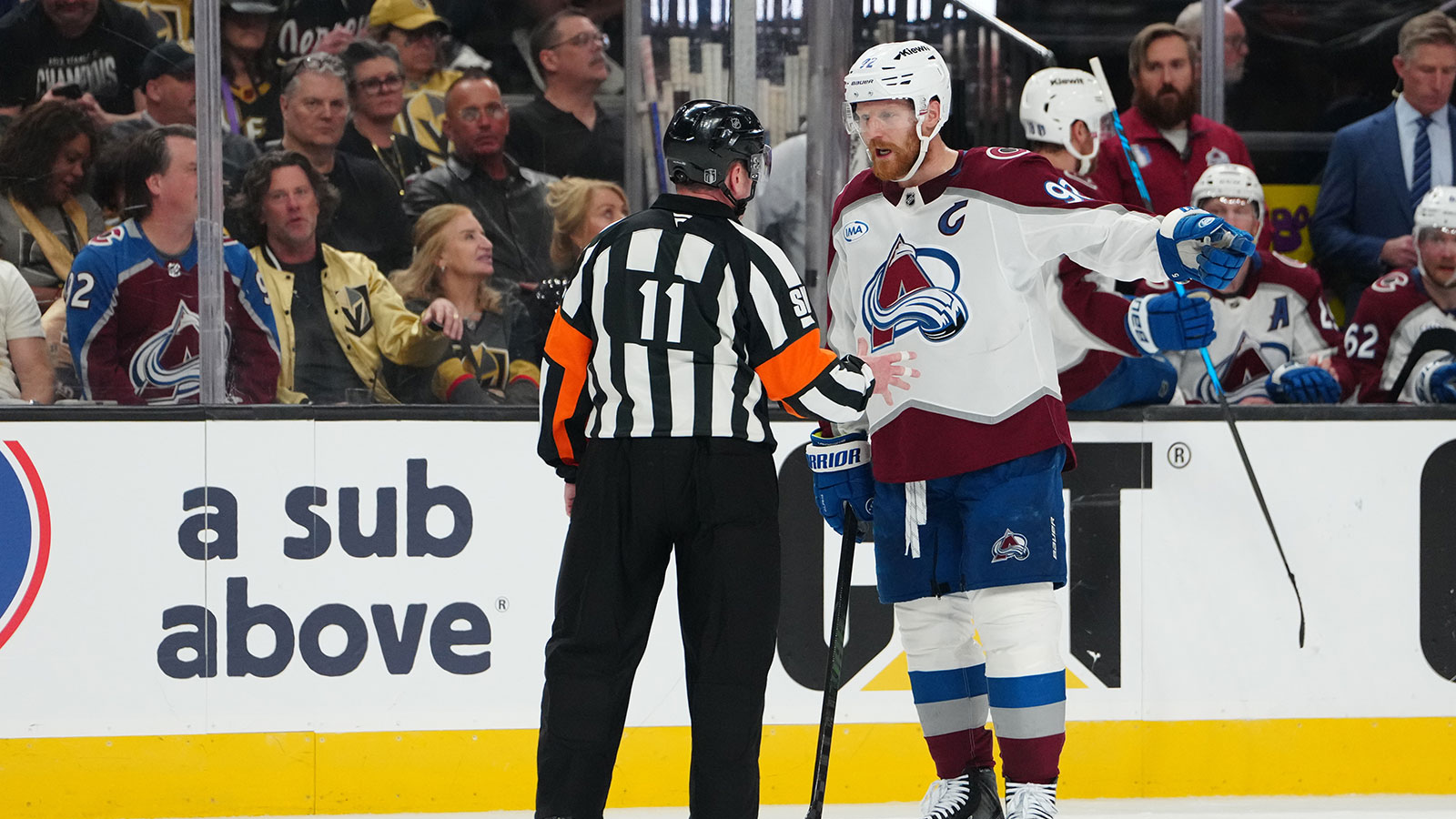 Avalanche captain Gabriel Landeskog drops sobering take after brutal Golden Knights sweep
