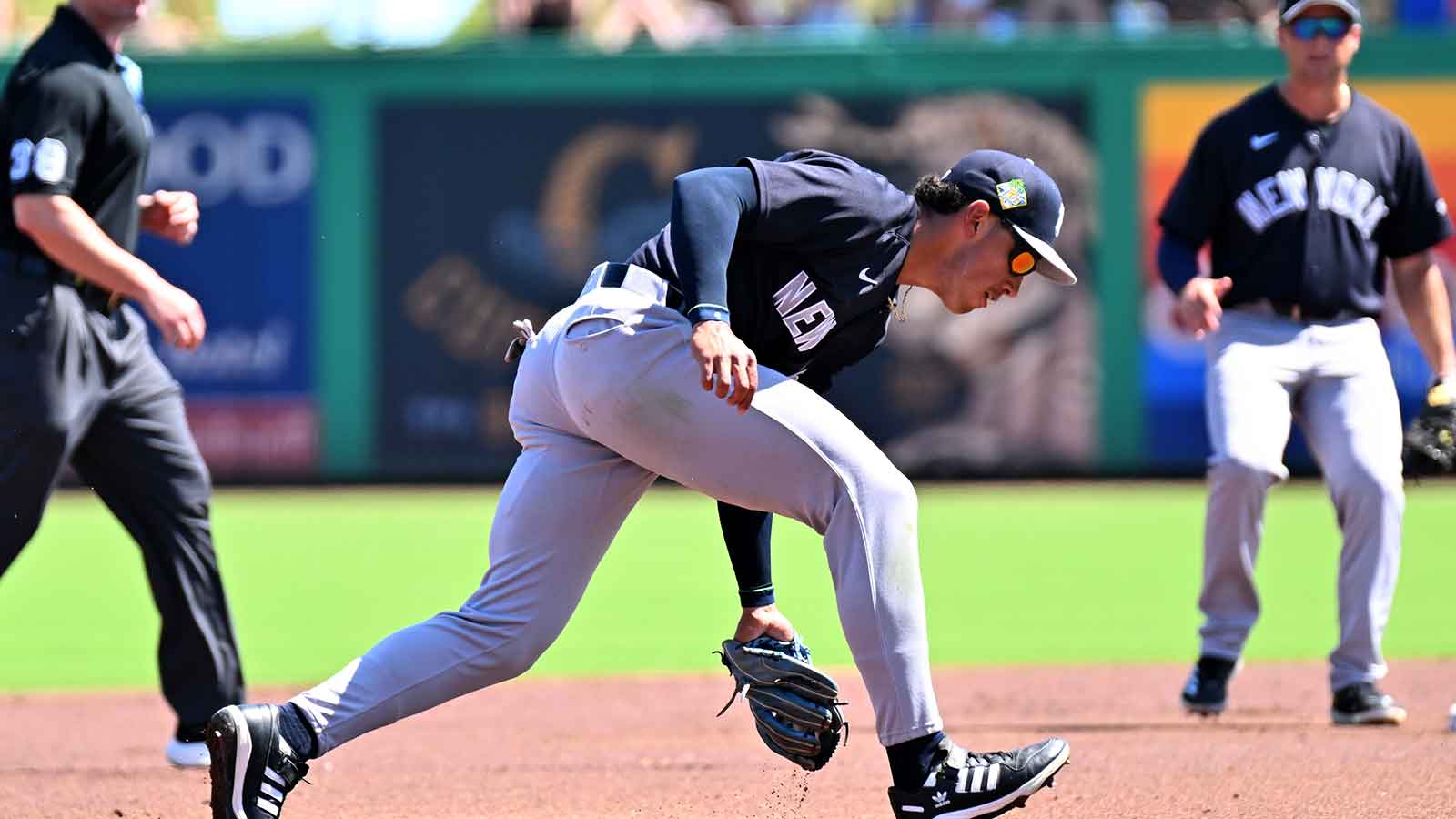 Aaron Boone reveals Yankees’ AAA defensive plan for Anthony Volpe, George Lombard Jr