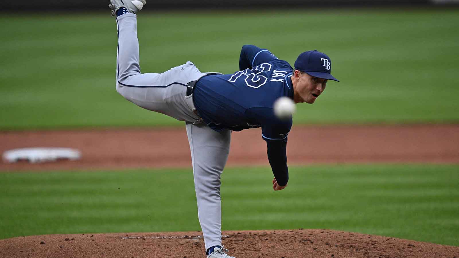 Key Rays pitcher leaves Orioles clash after scary 107 MPH comebacker