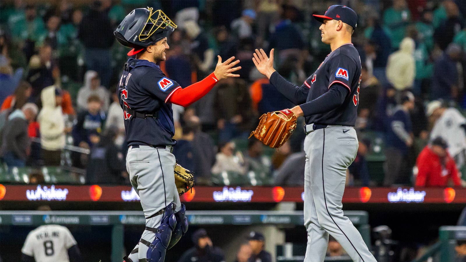 Catcher Patrick Bailey smokes first Guardians homer against Tigers
