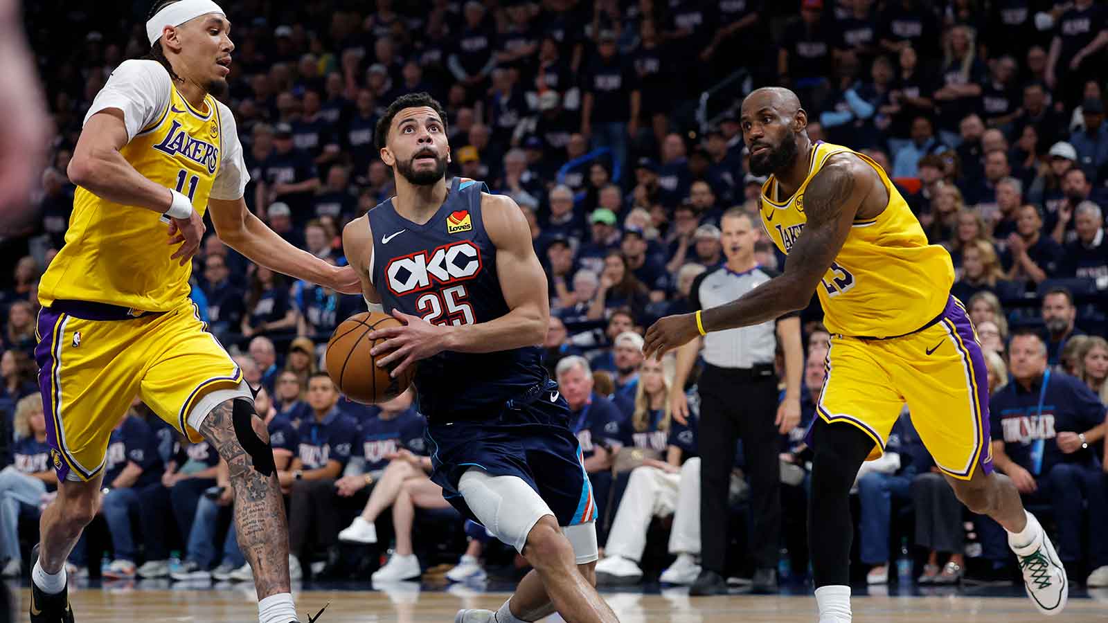 JJ Redick singles out where Thunder have hurt Lakers amid 0-2 hole