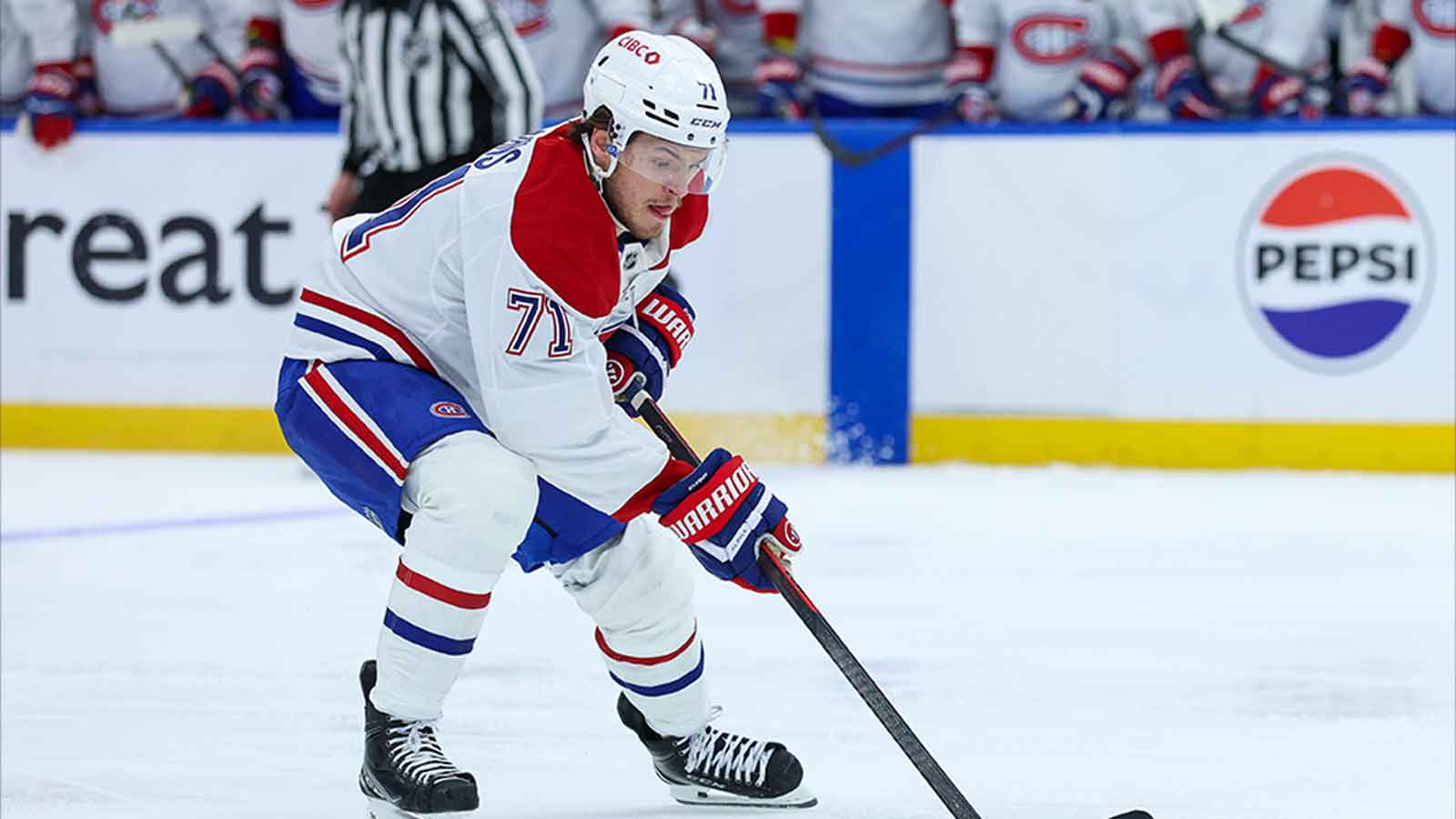 Canadiens’ Jake Evans ends brutal 19-game streak with Game 5 goal vs Sabres