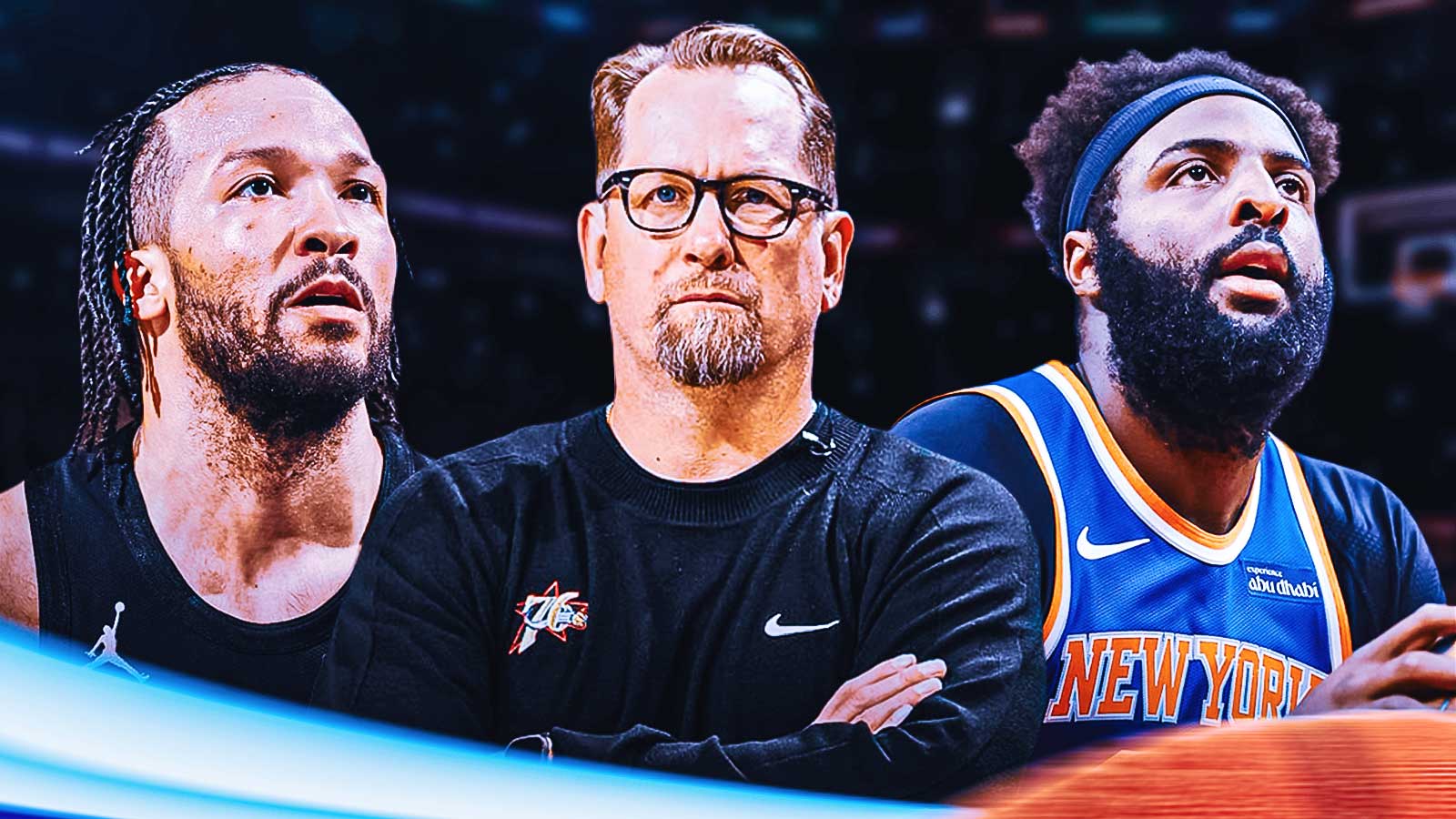 Knicks’ Jalen Brunson, Michell Robinson draw honest takes from Nick Nurse