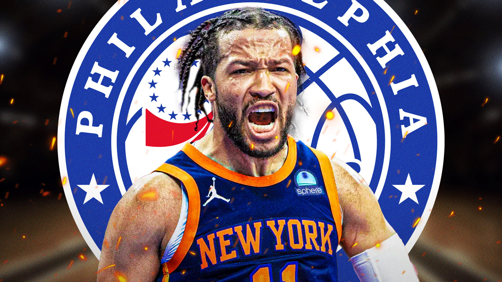 Jalen Brunson establishes Knicks’ championship standard with historic performance in 39-point Game 1 win over 76ers