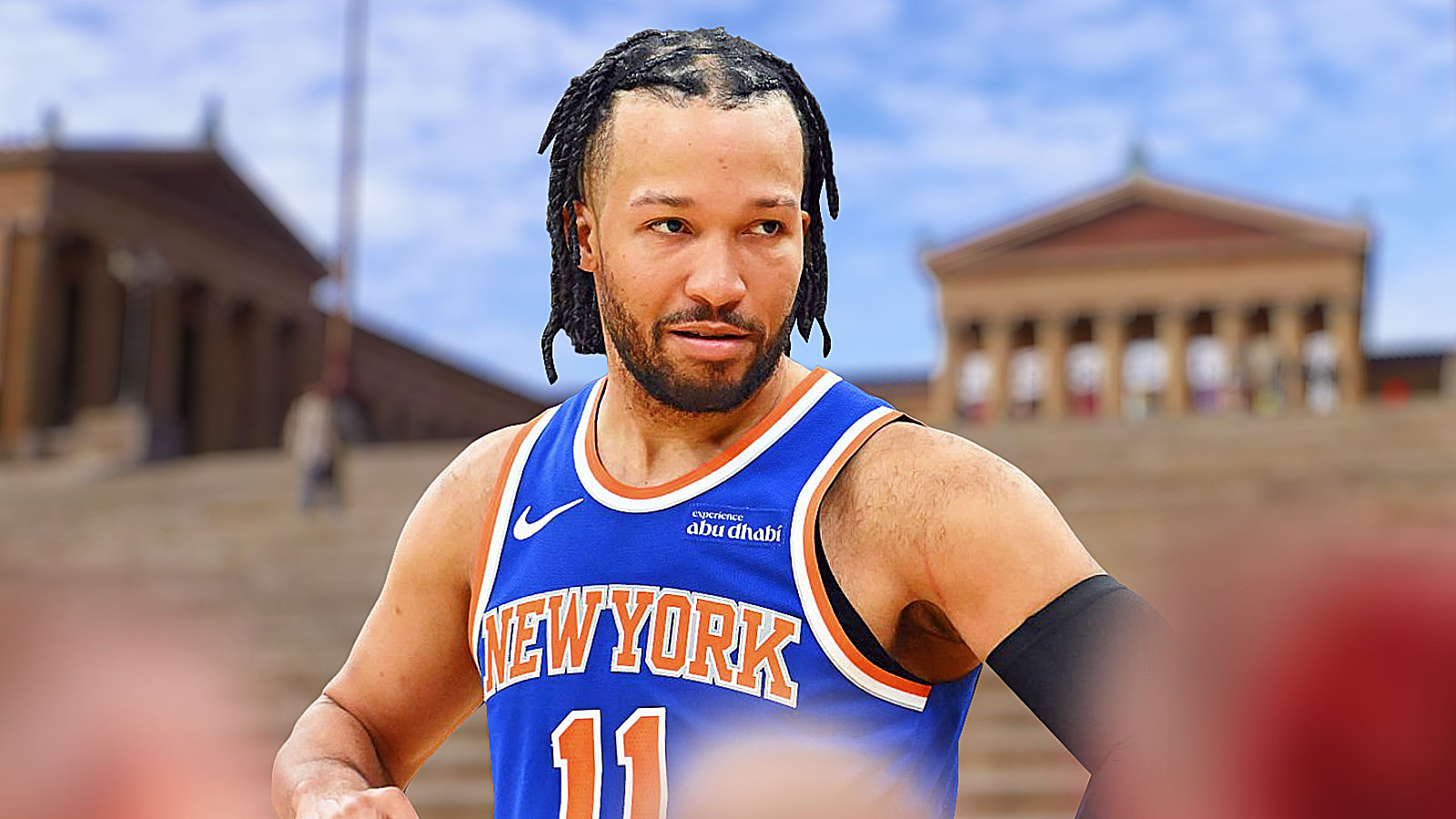 Knicks’ Jalen Brunson crowned ‘King of Philadelphia’ in Rocky meme after sweeping 76ers