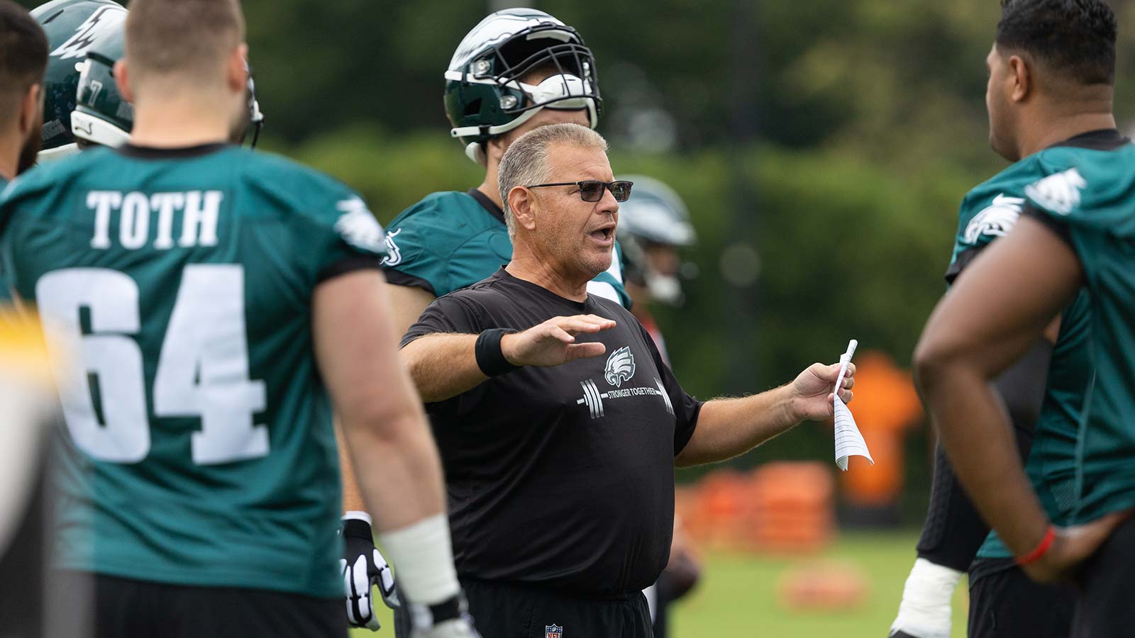 Nick Sirianni opens up about Eagles life without Jeff Stoutland