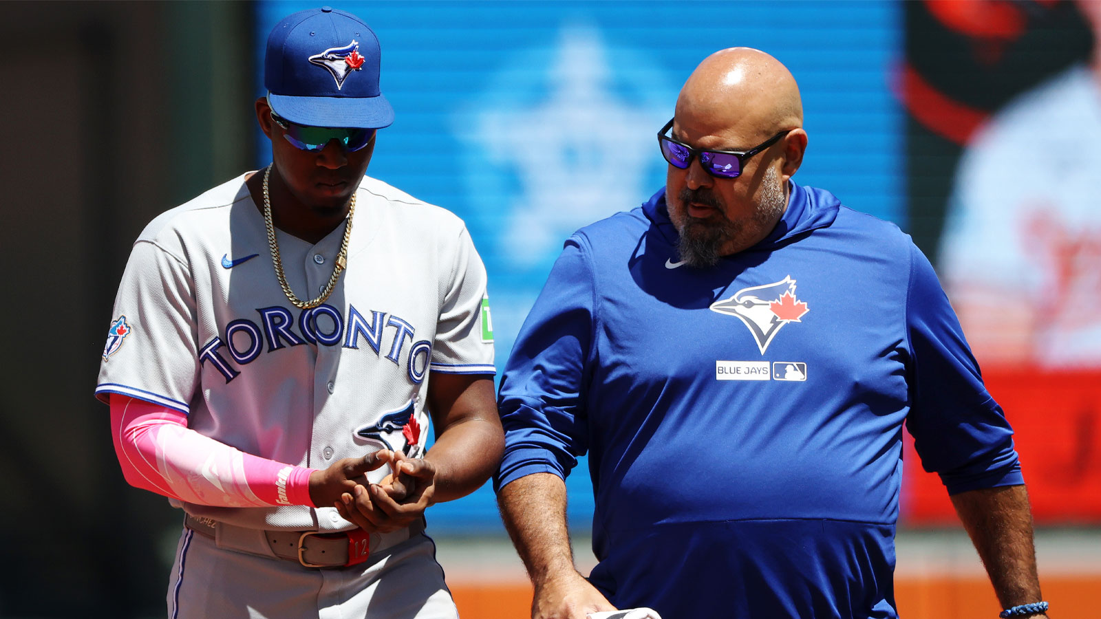 Blue Jays’ Jesus Sanchez sounds off on ‘misunderstanding’ with Orioles fan that got him hurt