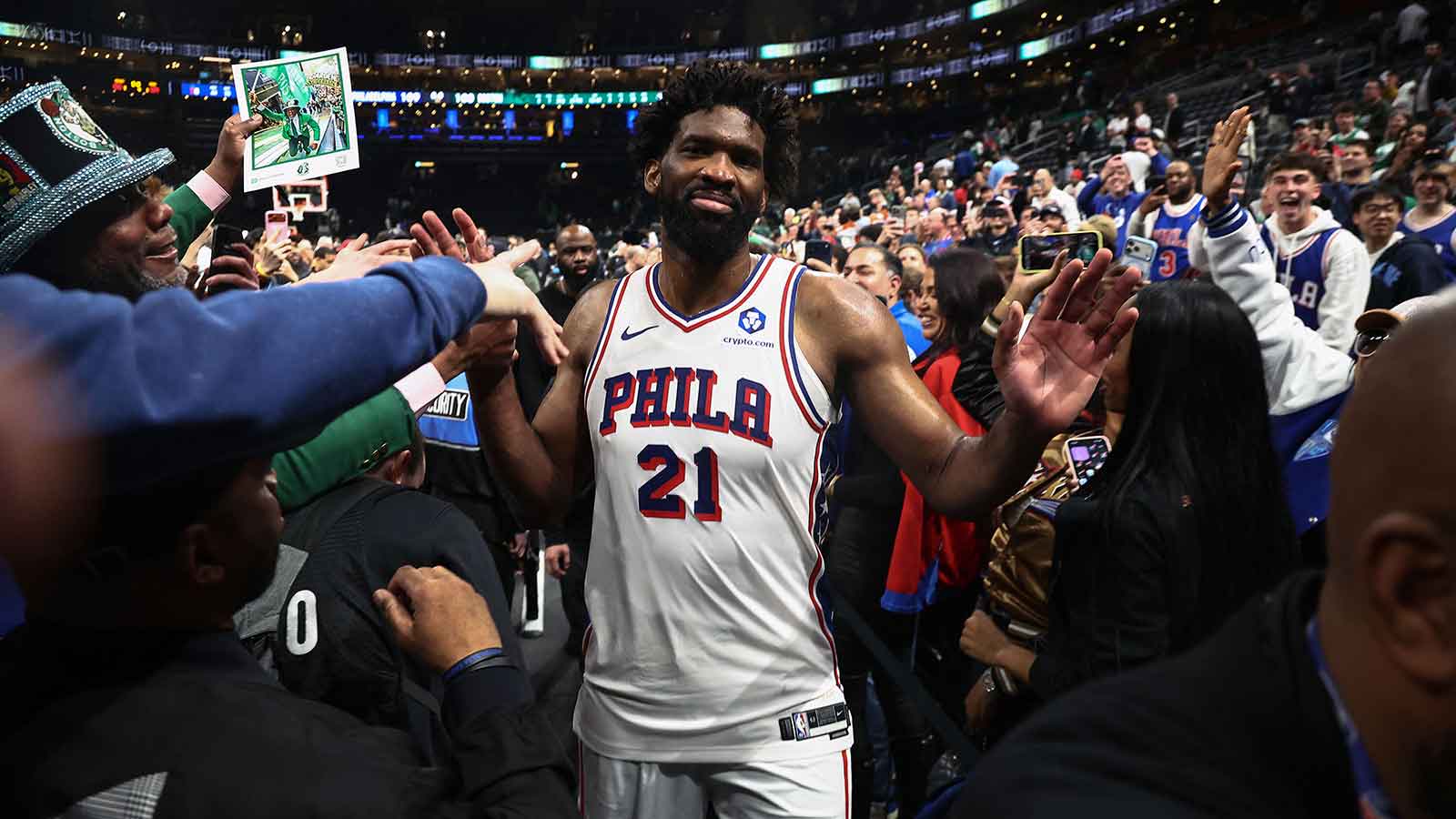76ers’ Joel Embiid sends ‘classy’ message to Boston fans after Game 7 win
