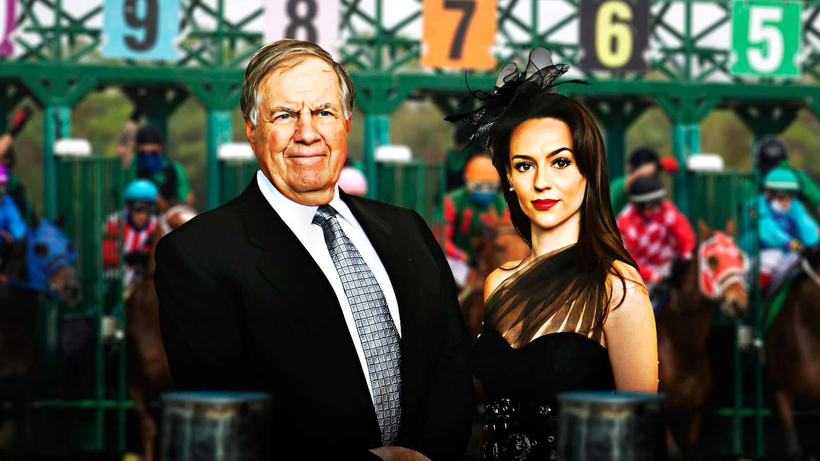 Jordon Hudson jokes about hard times with Bill Belichick in Kentucky Derby post