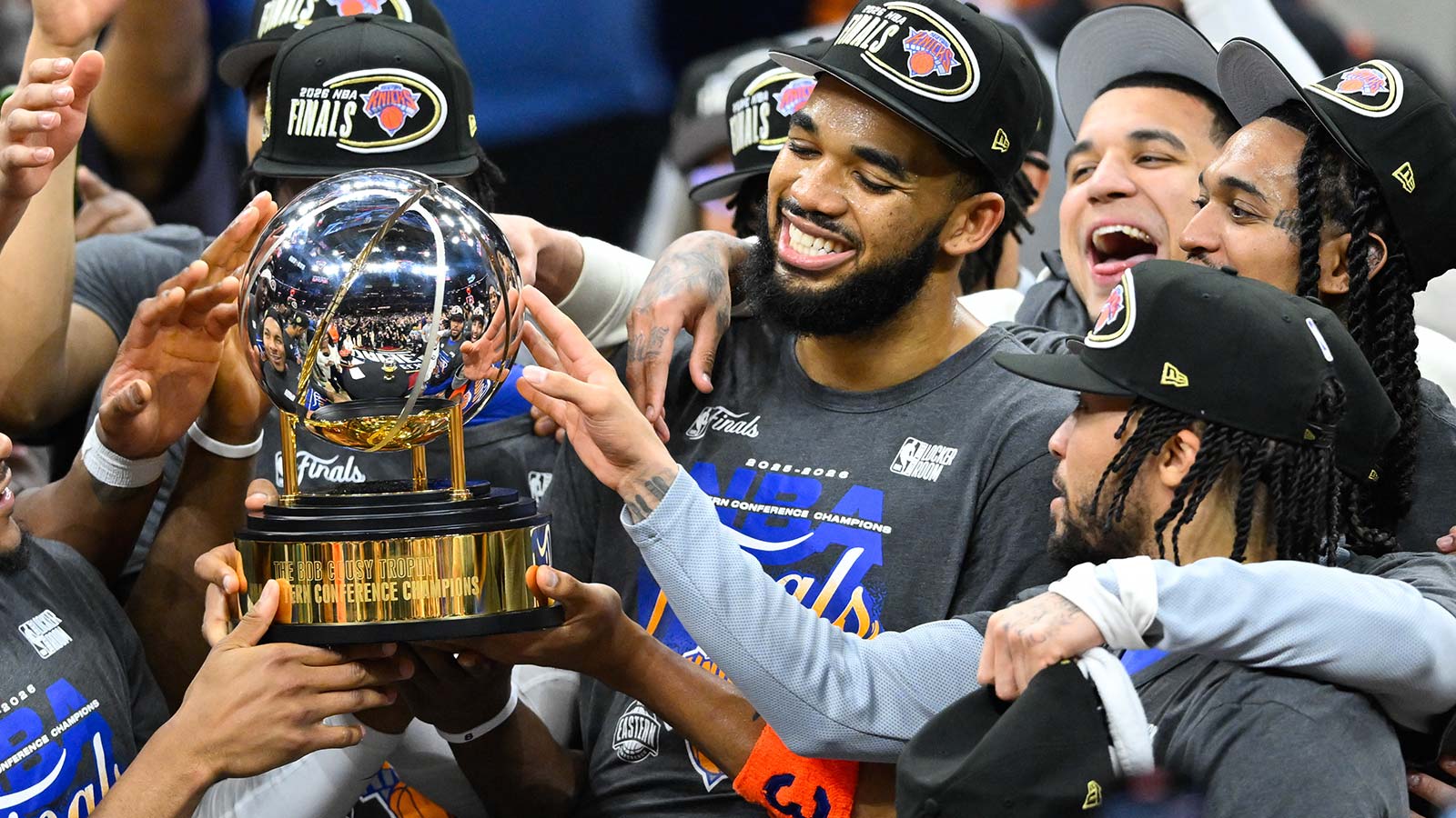 Karl-Anthony Towns gets real on ‘unreal feeling’ of bringing Knicks to NBA Finals