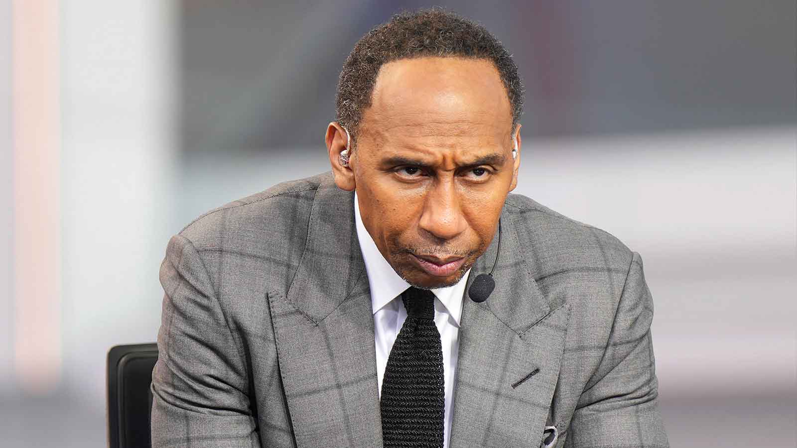 New York Knicks fan and ESPN personality Stephen A. Smith.