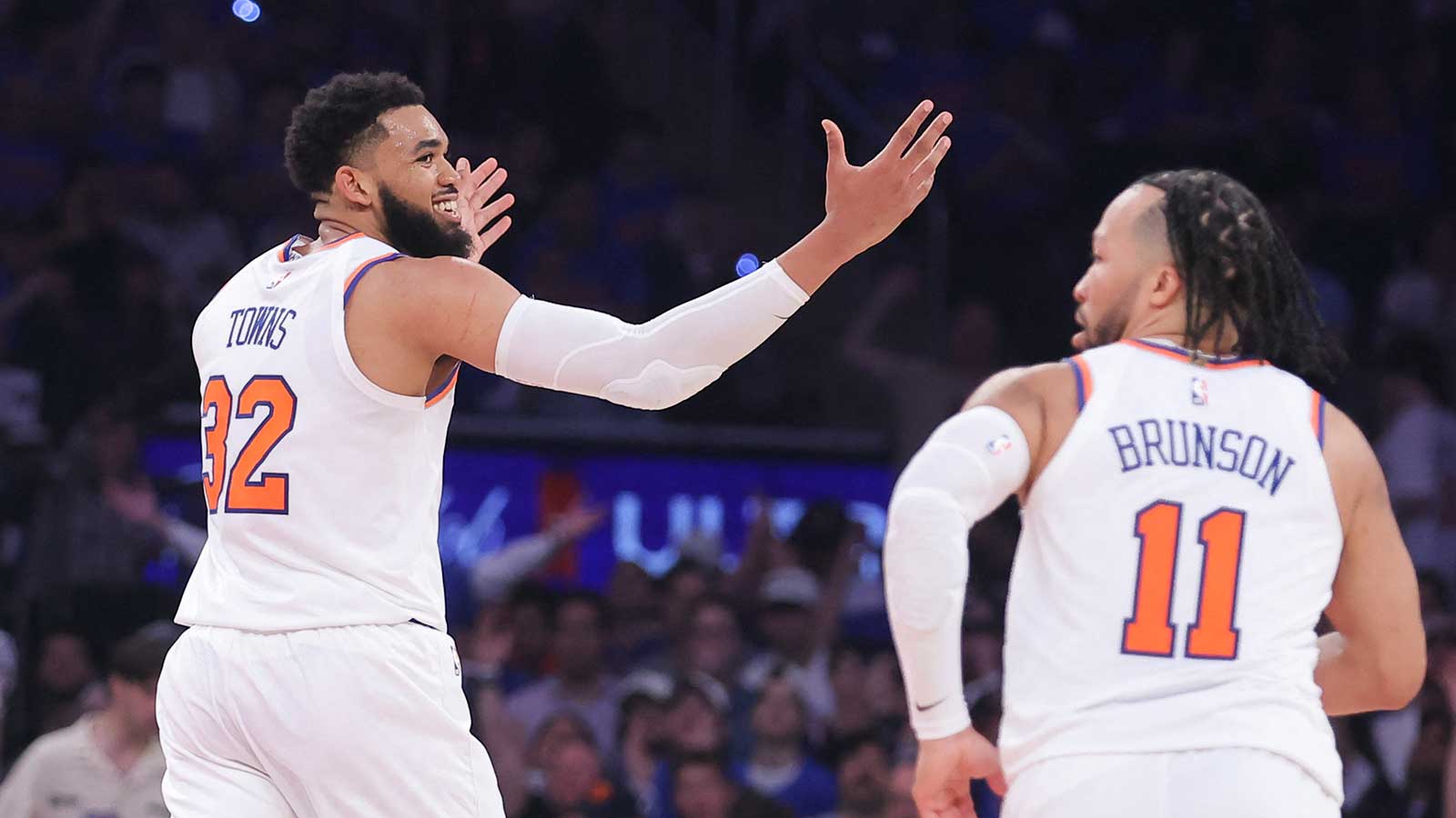 Knicks’ Karl-Anthony Towns gives ultimate complement to MSG fans after Game 1 win