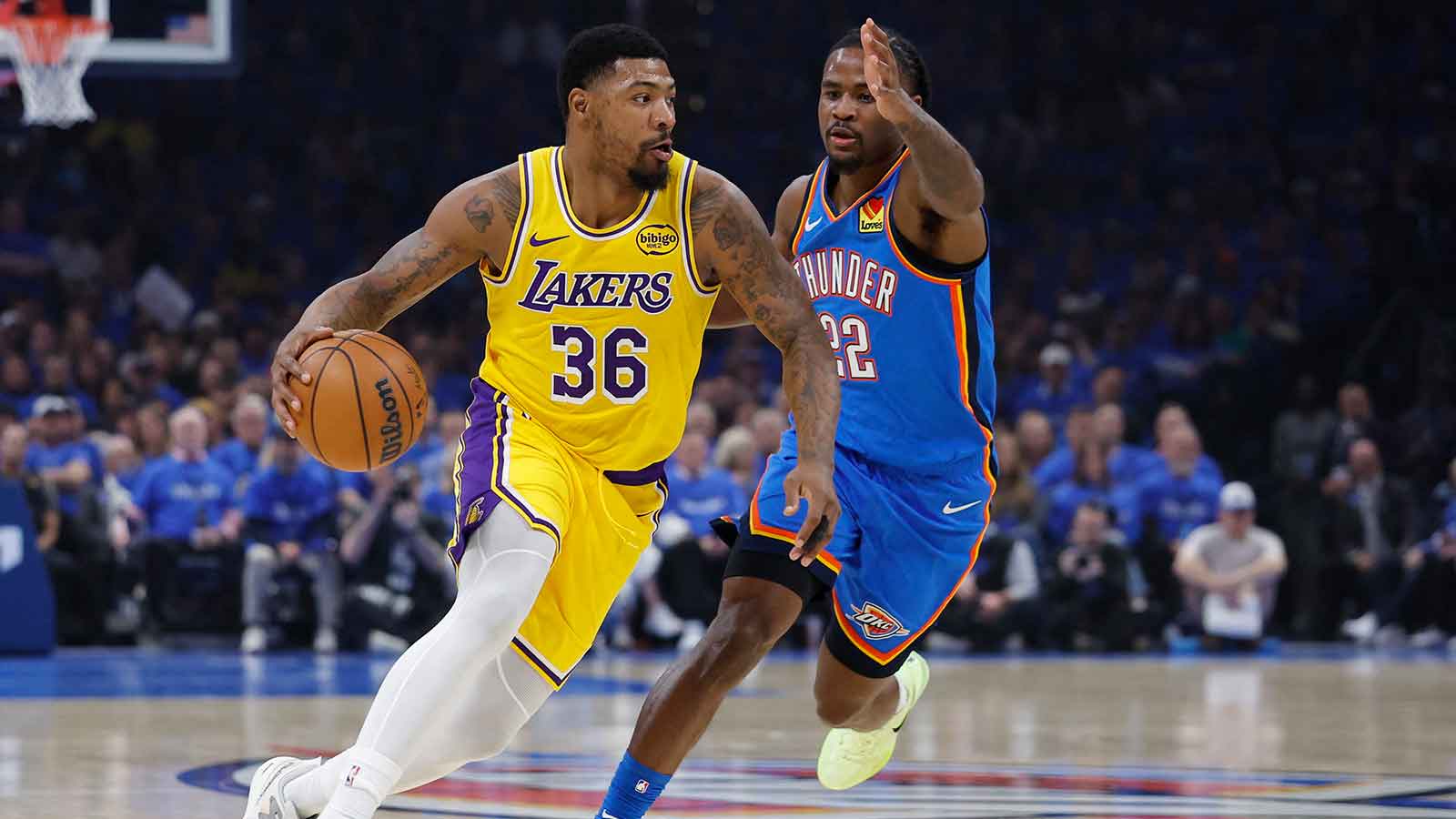 Lakers’ Marcus Smart savagely responds to JJ Redick’s take after loss to Thunder