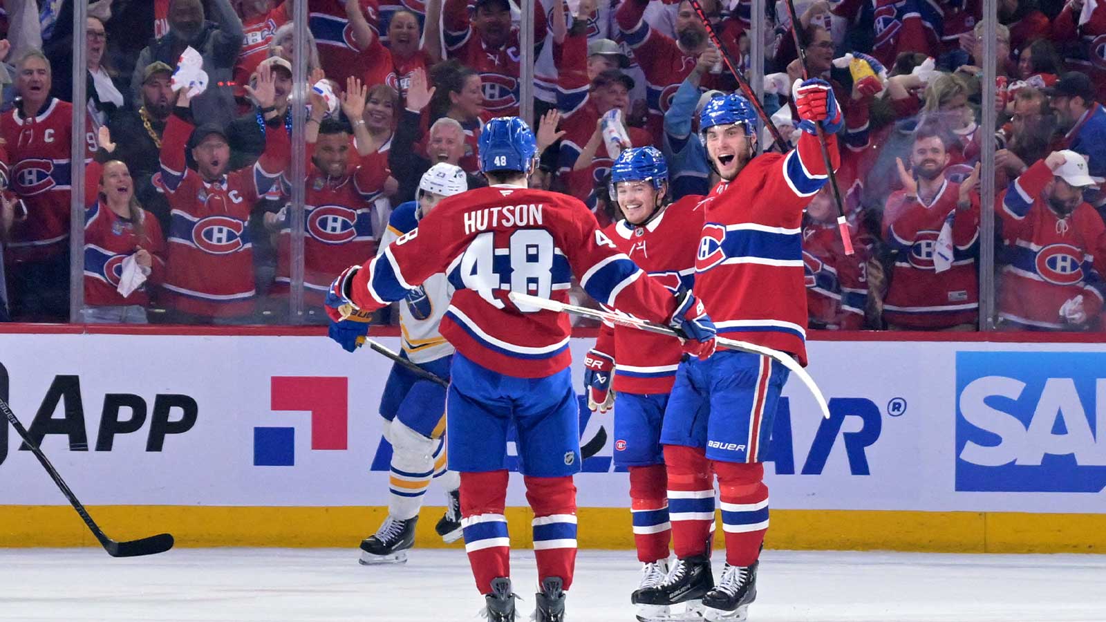 Lane Hutson ties Canadiens’ franchise record amid crucial Game 3 vs. Sabres