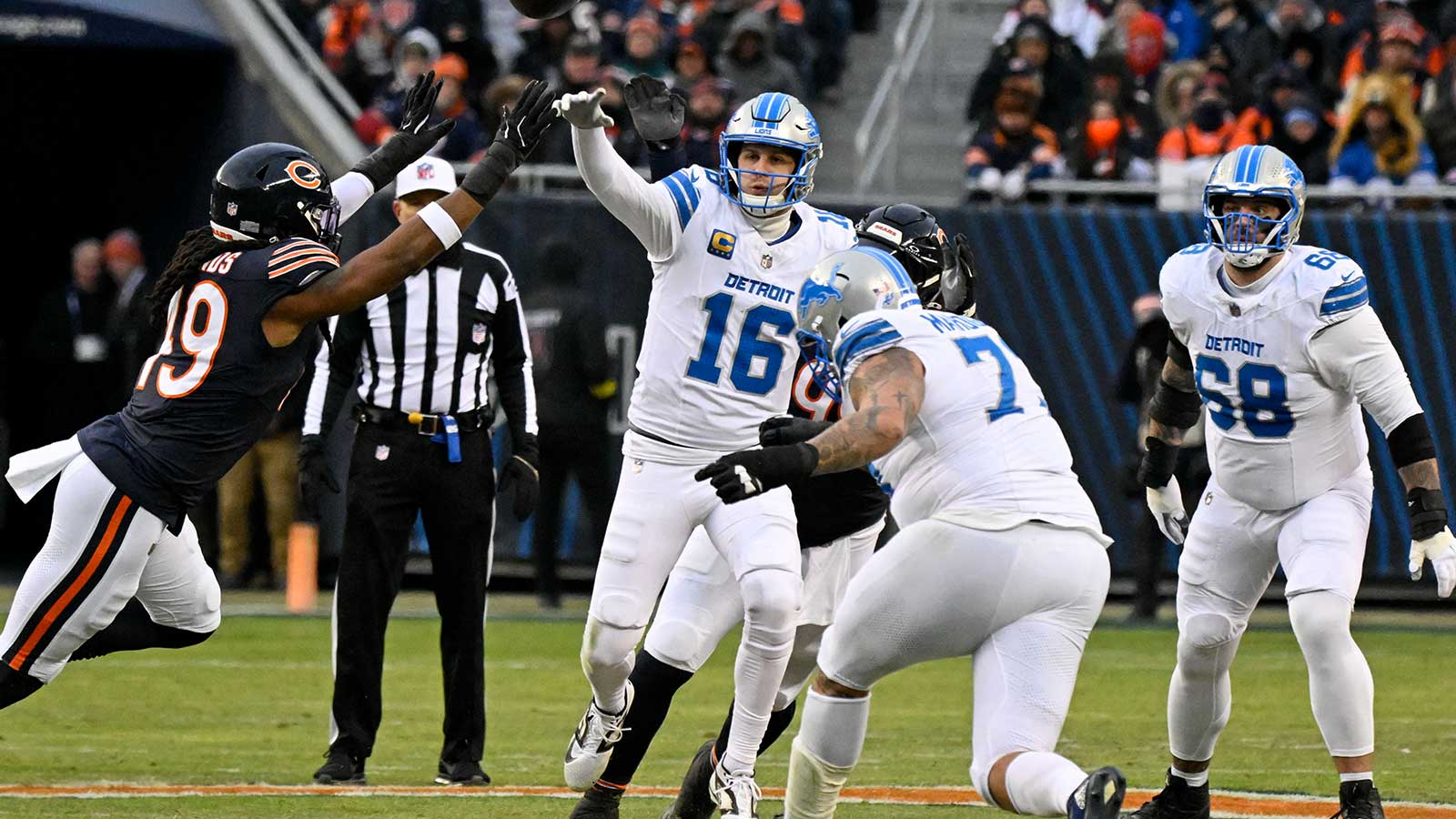 Lions, Bears land NFL Thanksgiving Day showdown at Ford Field