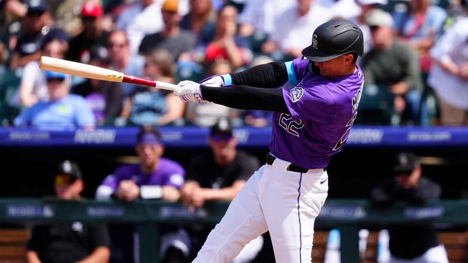 Rockies’ Mickey Moniak joins club full of legends with monster game vs. Braves
