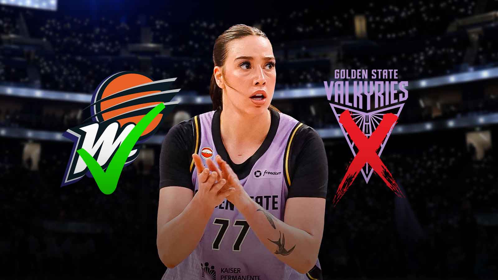 Marta Suárez reveals why she chose Mercury’s developmental spot over Valkyries