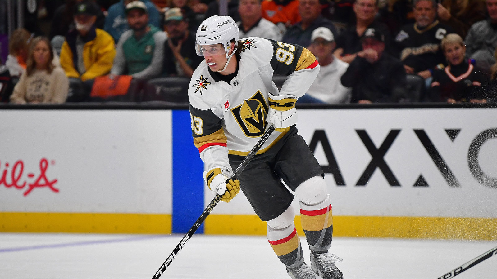 Mitch Marner makes Golden Knights history with natural hat trick vs. Ducks