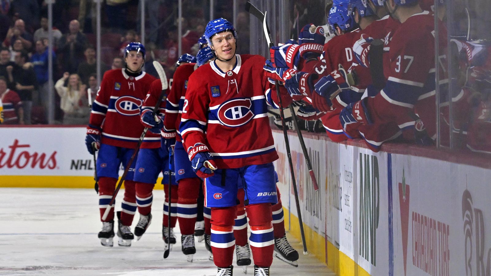 Canadiens call up 4 players after dominant Game 3 win vs. Sabres