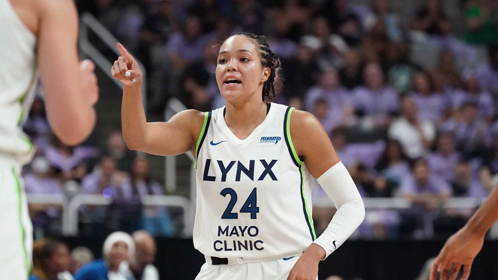 Lynx’s Napheesa Collier walks back Cathy Engelbert criticism with sneaky jab at Donald Trump