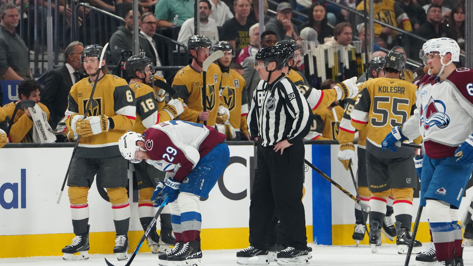 Avalanche HC Jared Bednar’s Nathan MacKinnon take hints at Game 4 availability