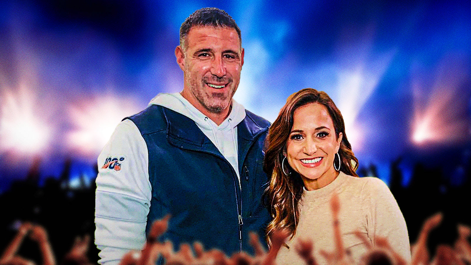 New Mike Vrabel, Dianna Russini photo leaks show her arm around him at 2022 Super Bowl party