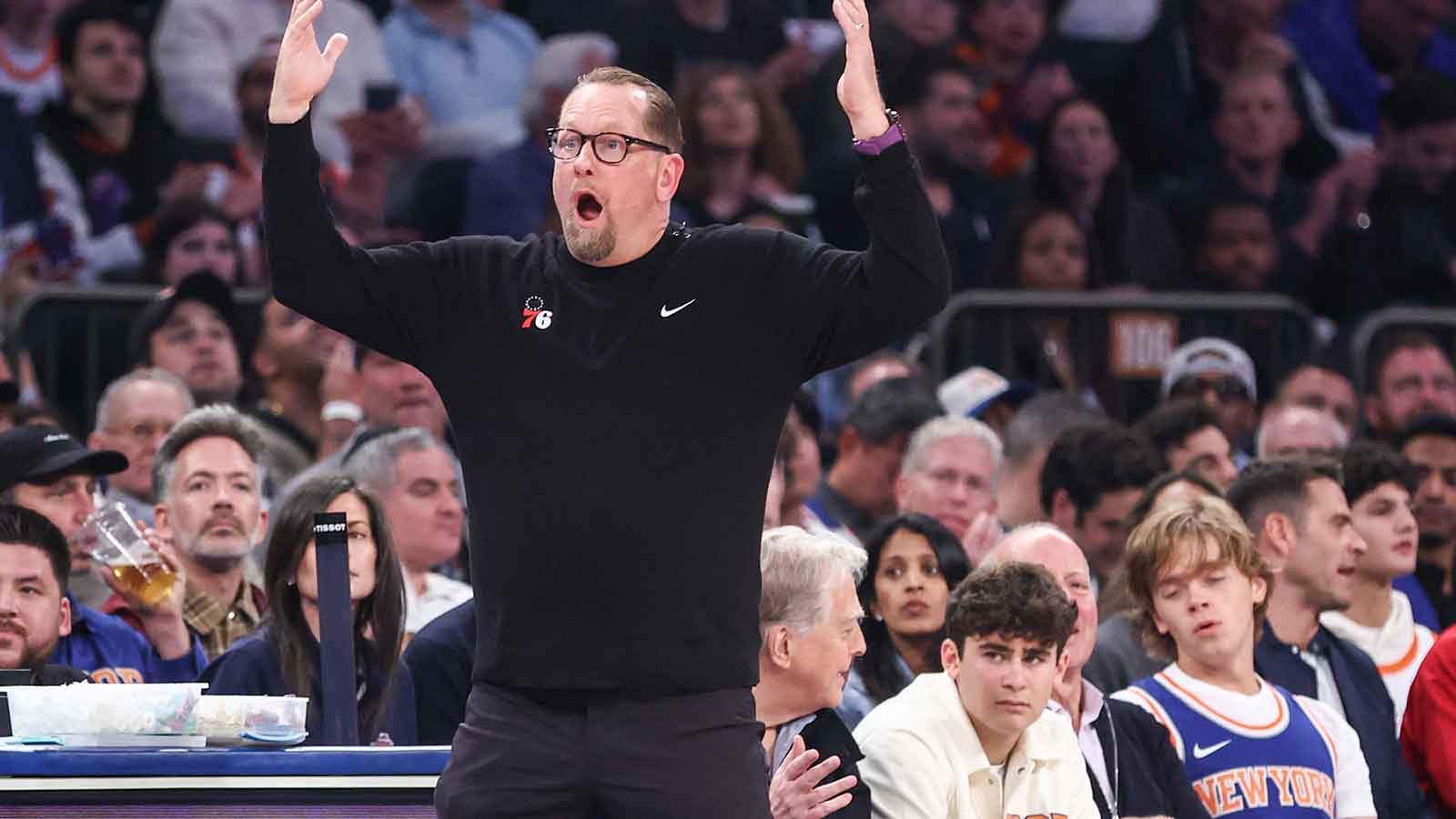 Nick Nurse drops eye-opening assessment of 76ers’ Game 2 defense vs. Jalen Brunson