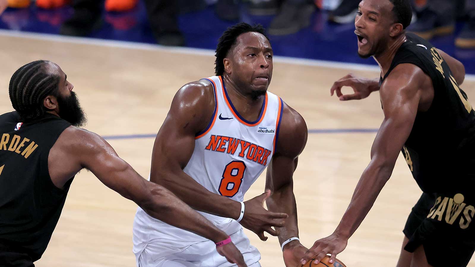Knicks’ OG Anunoby gives hamstring injury update after playing 34 minutes in Game 1