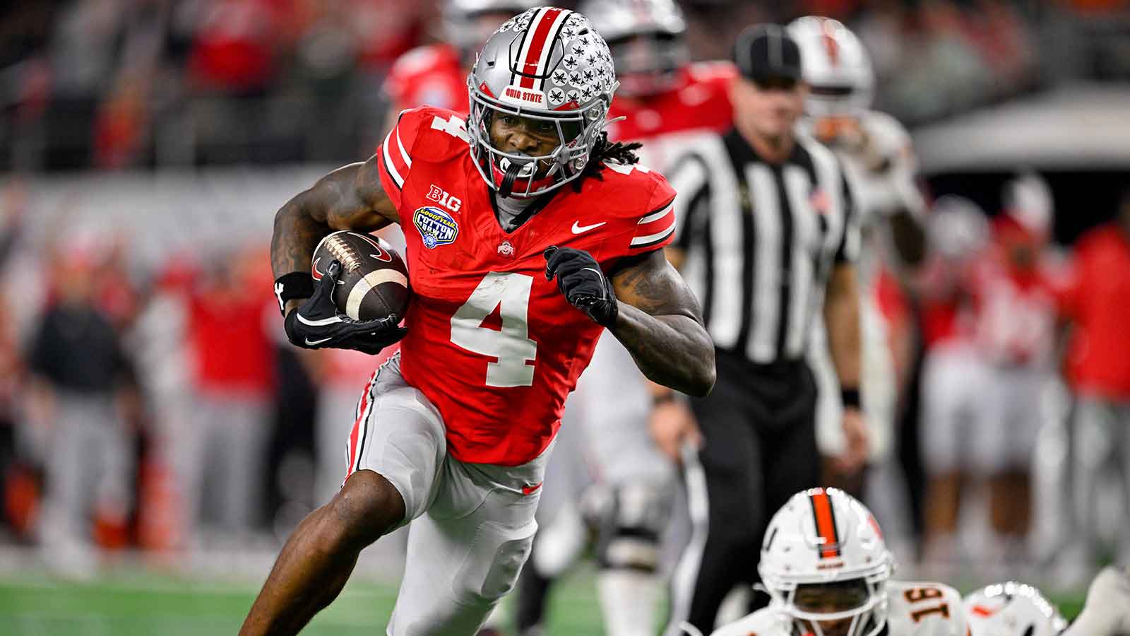 Carnell Tate’s NFL Draft fate makes Ohio State’s Jeremiah Smith more impressive to analyst