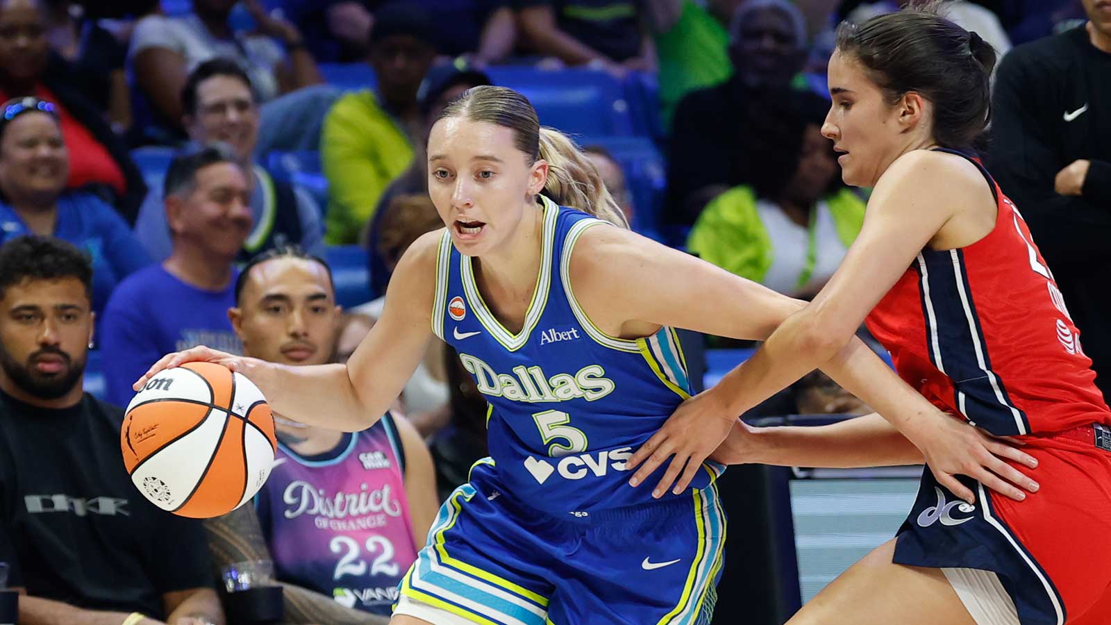 Wings’ Paige Bueckers, Azzi Fudd showcase early connection vs. Mystics
