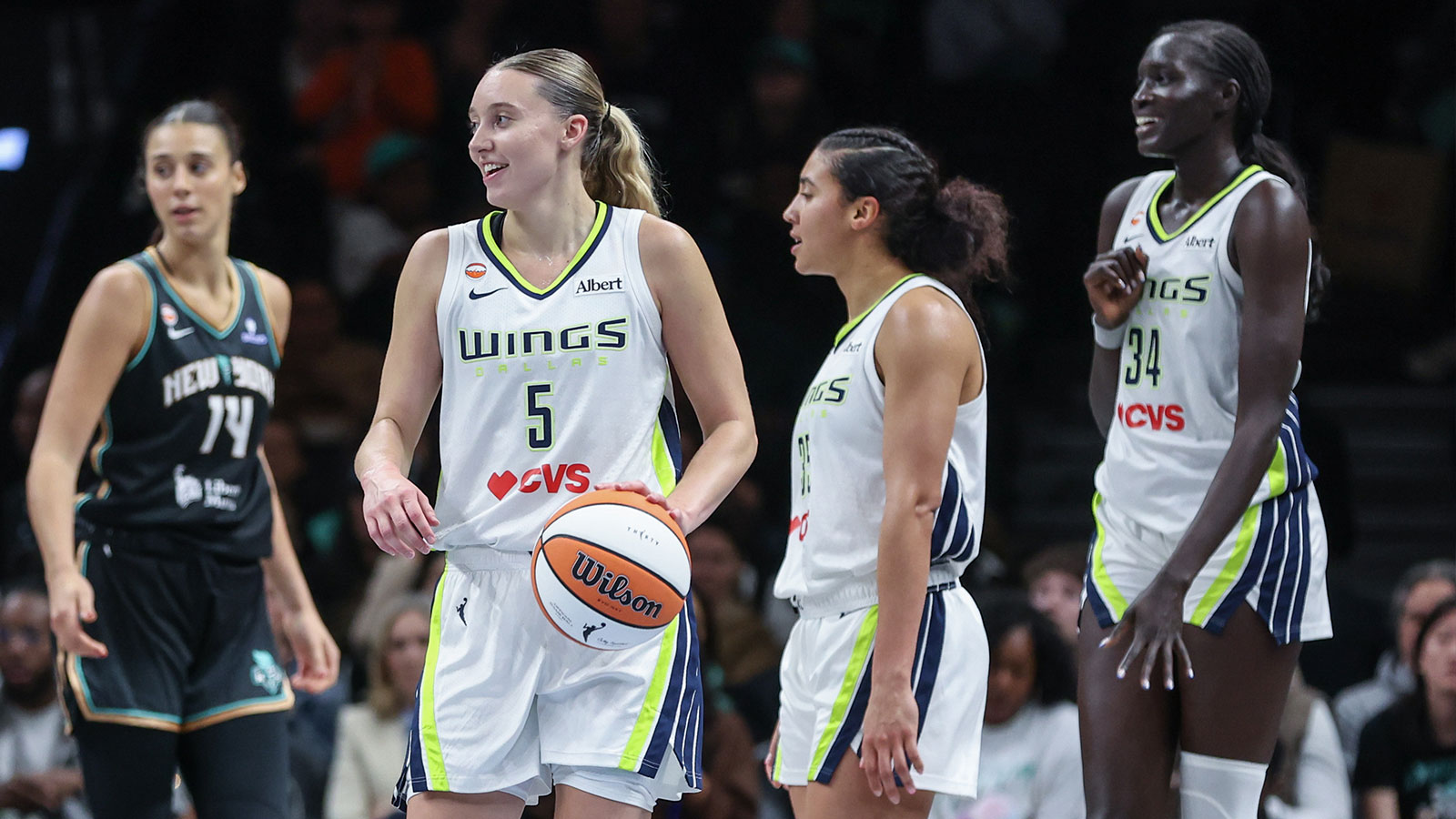 What Wings’ Paige Bueckers has learned from Shai Gilgeous-Alexander, Jalen Brunson’s games