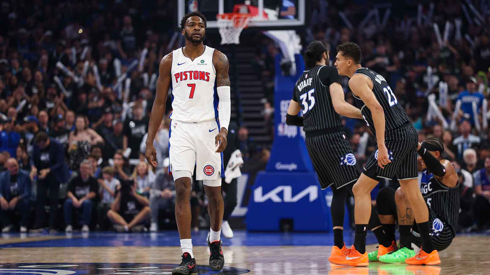Pistons’ Paul Reed gets Game 6 props from Cade Cunningham, Duncan Robinson