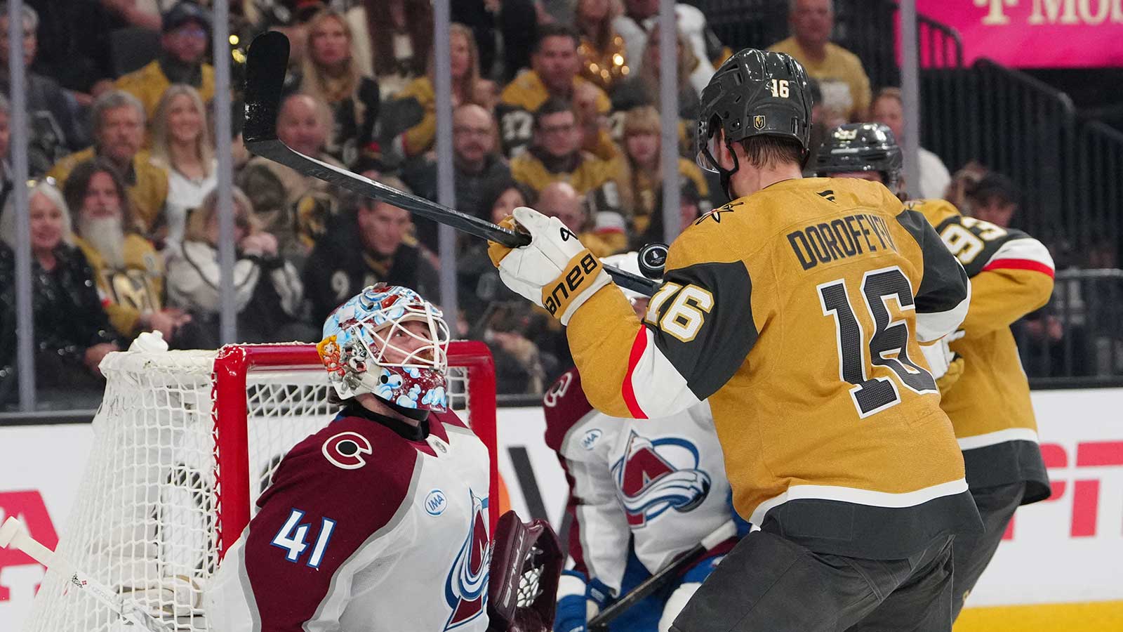 Golden Knights’ Pavel Dorofeyev has goal waived off and everyone is dumbfounded
