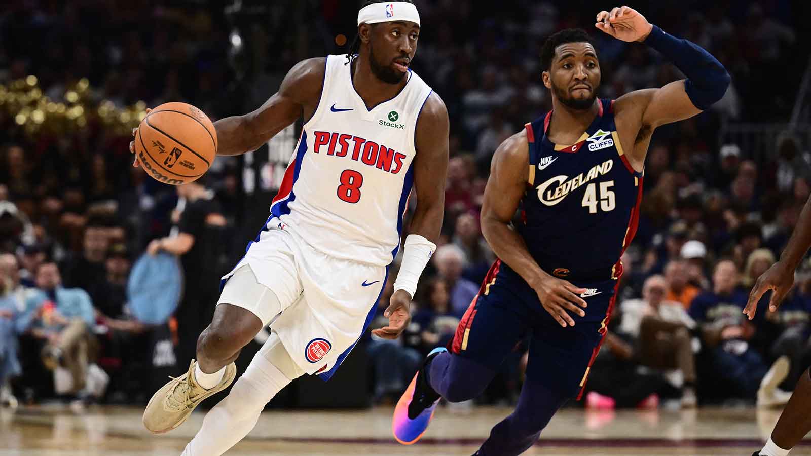 Pistons’ JB Bickerstaff celebrates Caris LeVert for competitive fire vs. Cavs