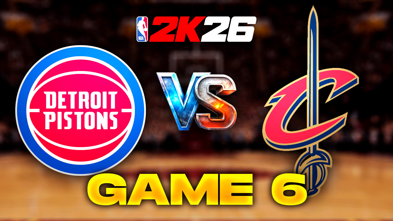 Pistons vs. Cavaliers Game 6 Results According to NBA 2K26