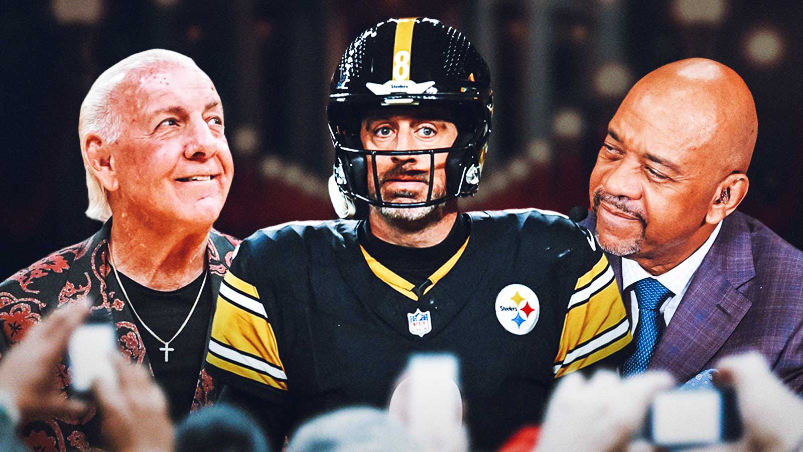 Ric Flair WWE Mike Wilbon Aaron Rodgers