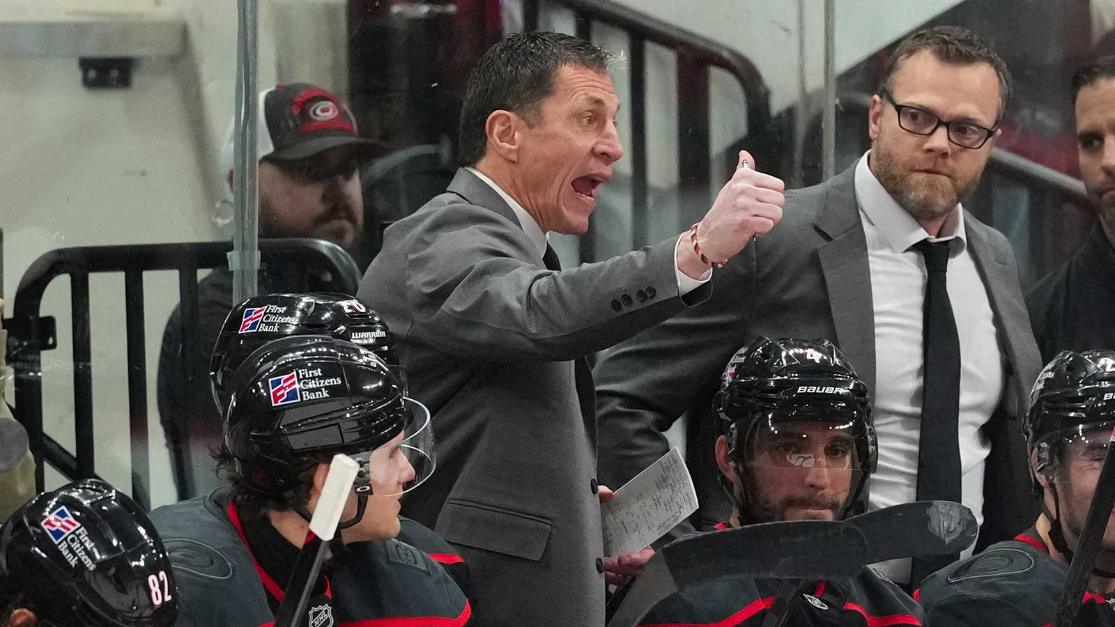 Hurricanes’ Rod Brind’Amour opens up about viral exchange with Flyers’ Rick Tocchet